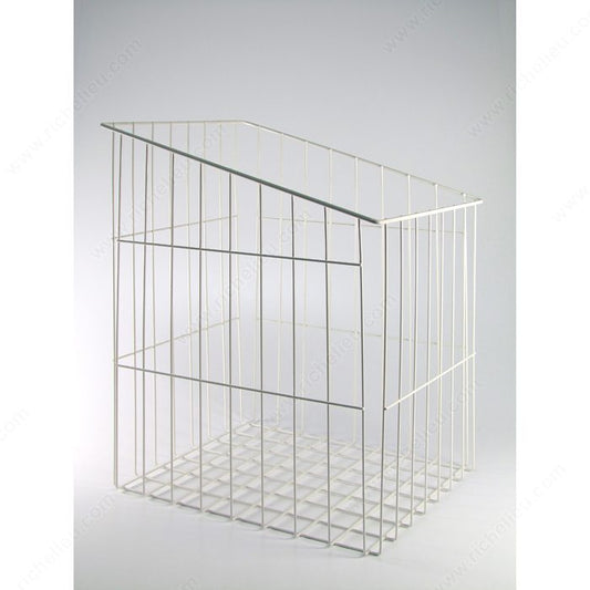 Hamper/ Tilt-Out Wire Hamper 1/ White/ Complete set