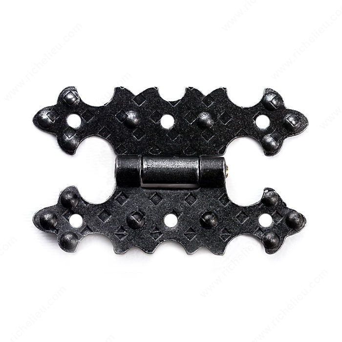 Hinge/ Traditional Metal Country Hinge - 1244/ Bag of two