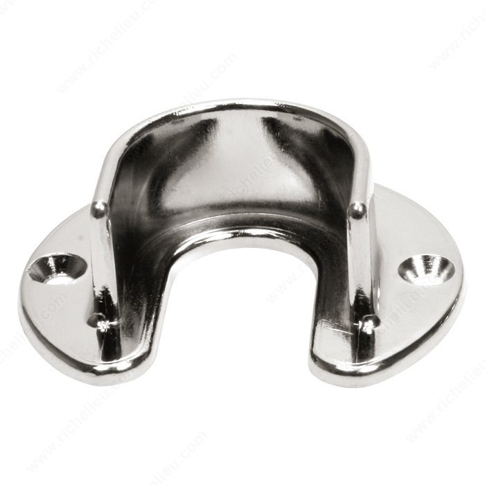 Closet Rod Supports, 1-5/16" (3.33 cm) open/ Bag of 6