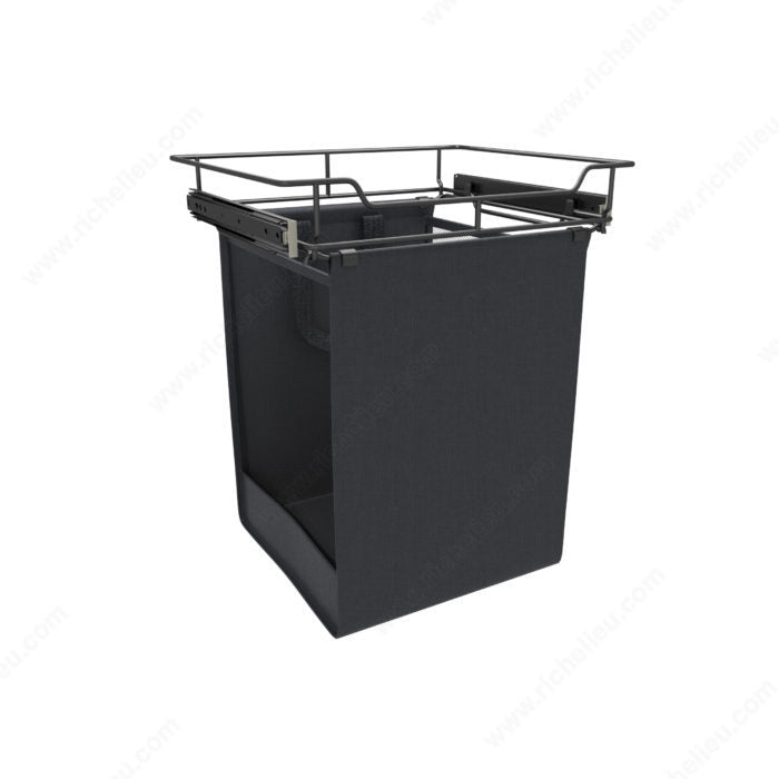 Hamper/ Rev-A-Shelf Sidelines Black Pullout Hamper