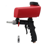 Adjustable Sandblasting Gun 90psi. Sand Blasting Machine Gravity Small Handheld Pneumatic Blasting Gun