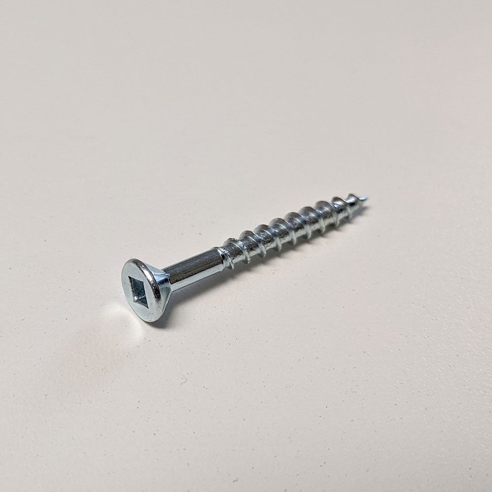 Screw #8 X 3 Flat/ #2 Quad/ Bag of 250 screws