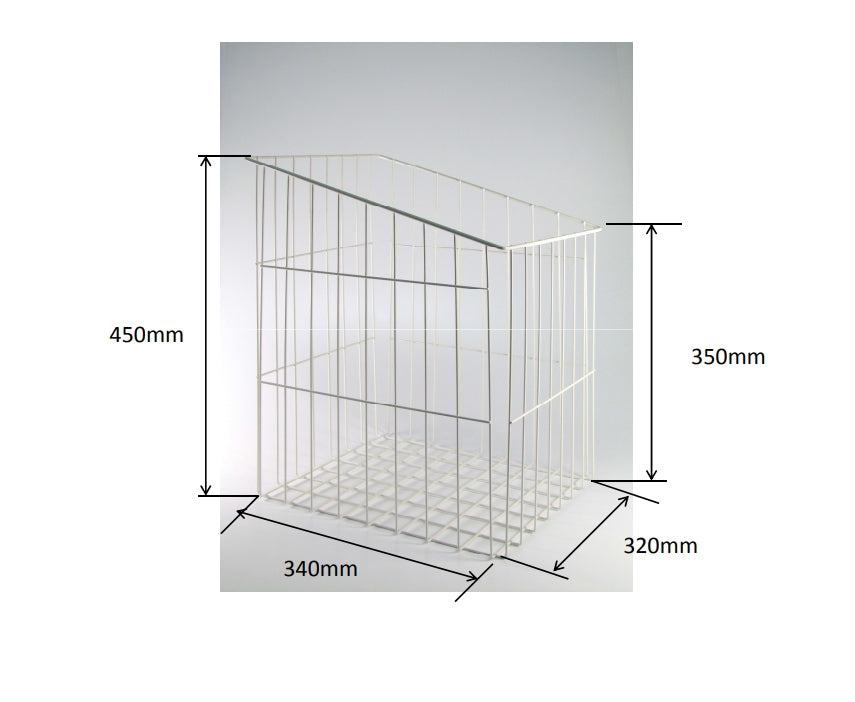 Hamper/ Tilt-Out Wire Hamper 1/ White/ Complete set