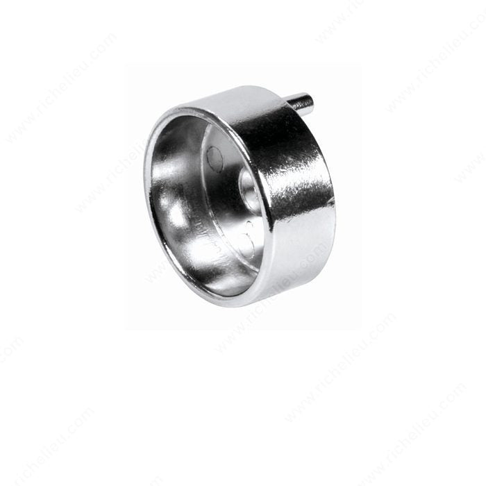 Closet Rod Supports/ Rod Flange/ 3.33 cm (1-5/16")/ Bag of 6
