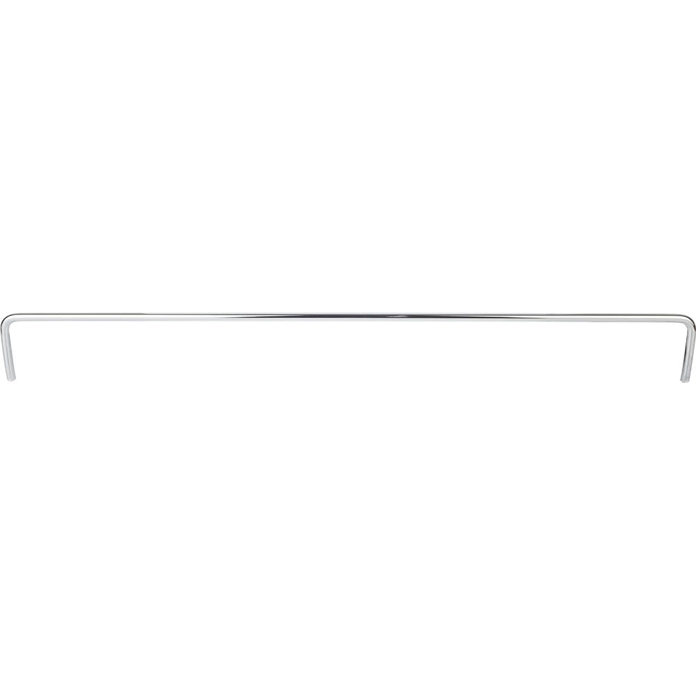 Shelf Rail/ Wire Shelf Rail / 17-7/16" Metal/ bag of two pairs