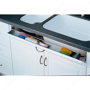 Extruded Trays under sink