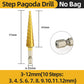 HSS Titanium Step Drill Bit