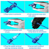 Quick Electrical Cable Connectors /Snap Splice Lock / 10 sets