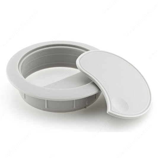 Office Desk Wire Hole/ 60 MM Bore Hole/ Wire Grommet/ Bag of 24