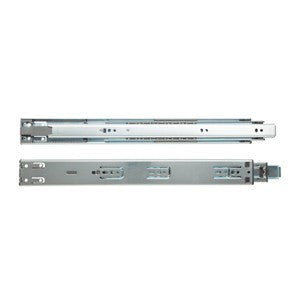 Drawer Slide/ Full Extension 10" Bottom Mount Zinc Plated/ Ball Bearing Slide