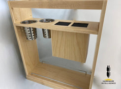 Pull-Out with Blumotion, Utensil Bins, and Knife Block Hardware Intelligence