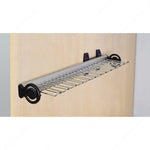 Pull-Out Wire Tie & Belt Rack