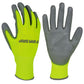 Firm Grip PU Coated High Visibility Work Gloves/ 6 pairs
